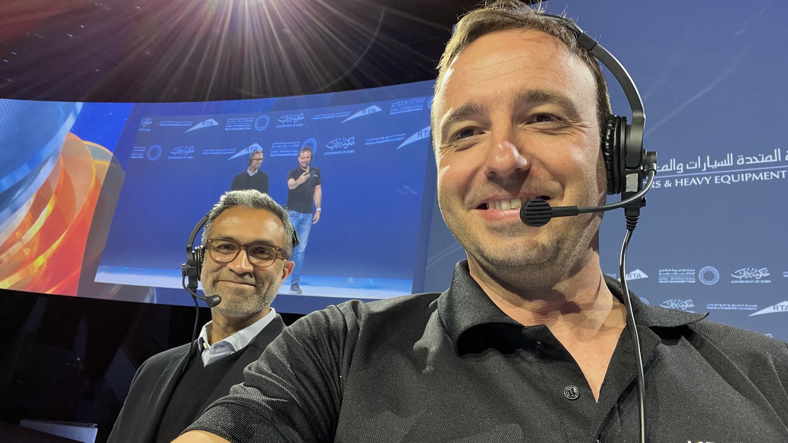 Command position during a major live event