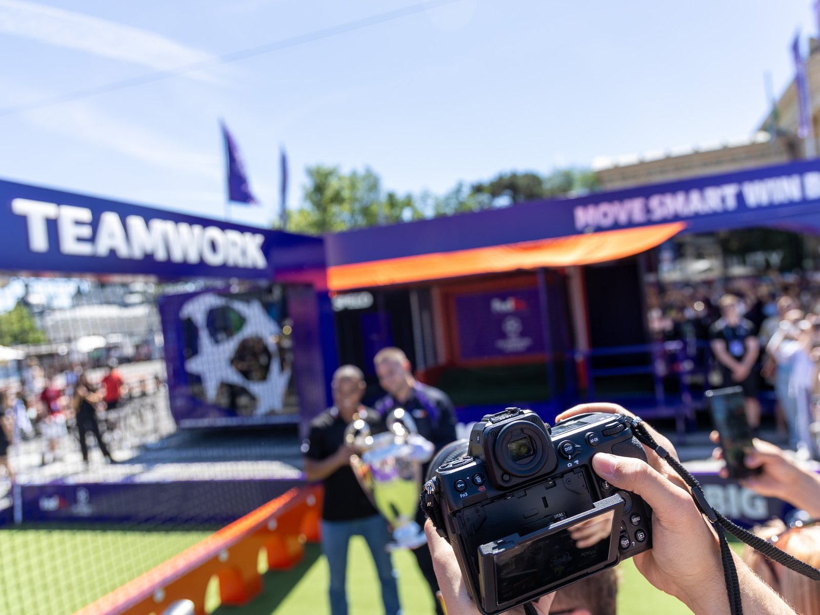 event.clinic team at a large-scale live event